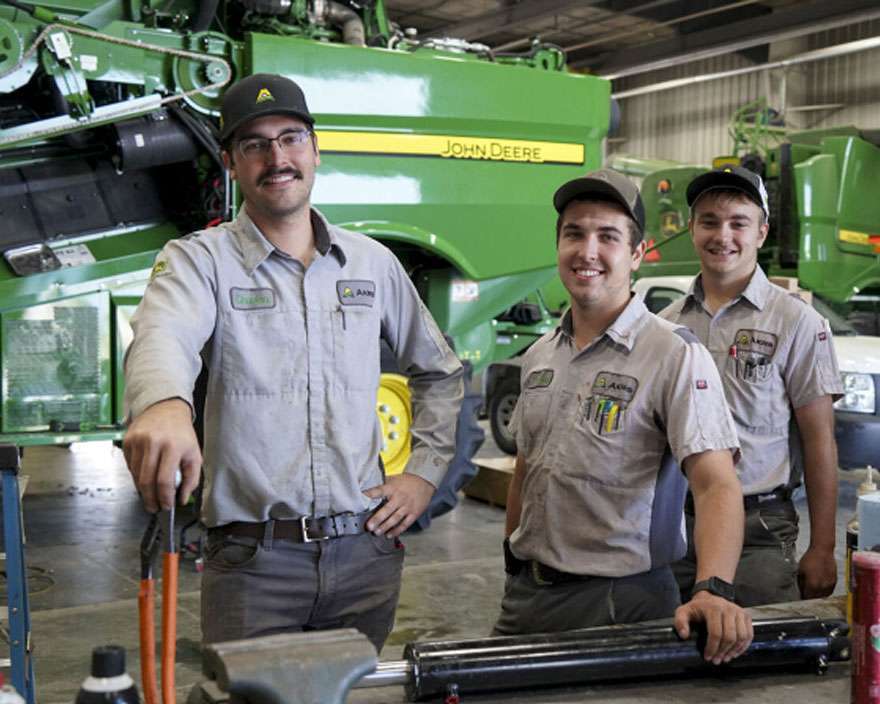 AKRS Equipment technician working